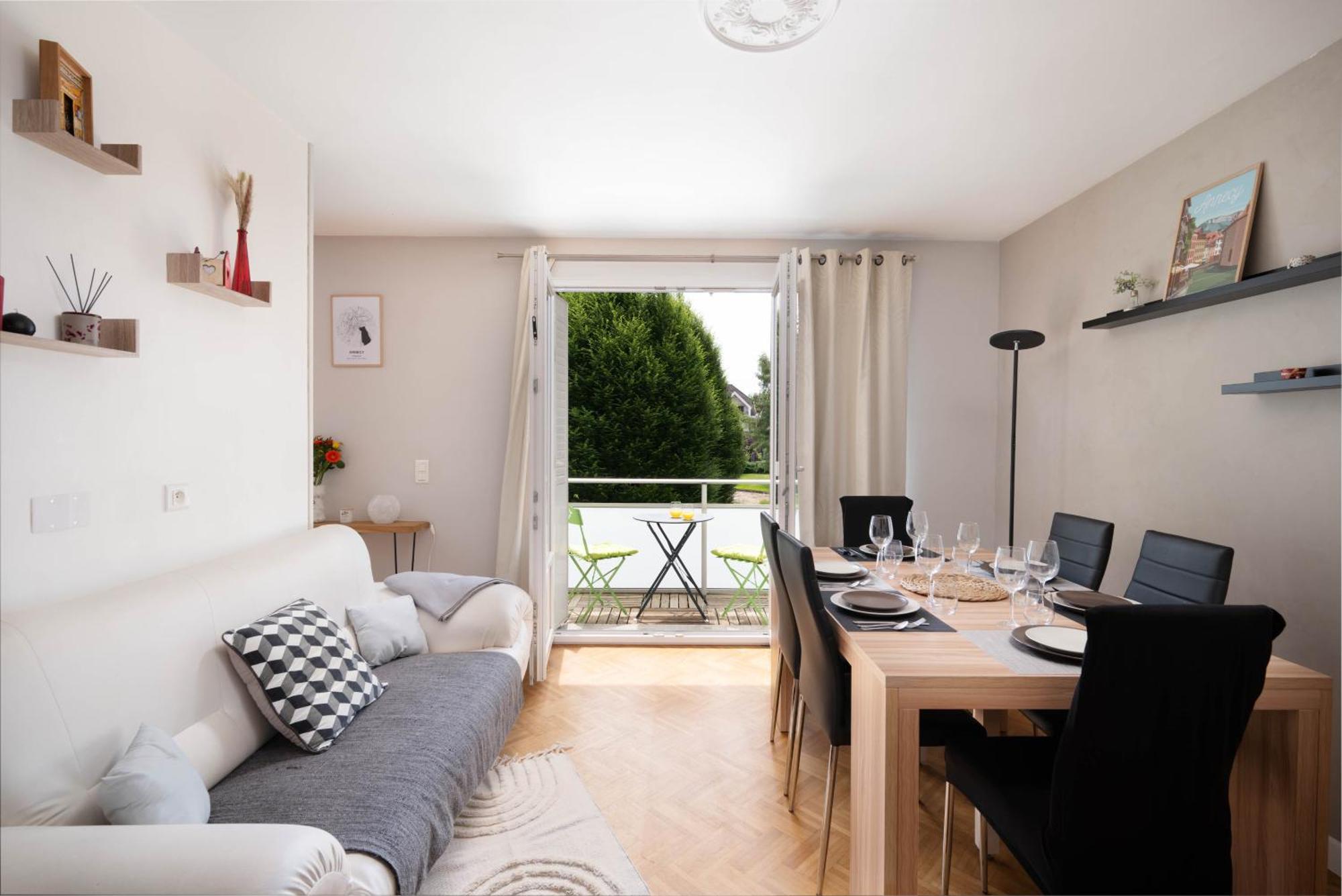 Appartement Cosy 6 Pers Pres Du Lac Avec Garage آنسي المظهر الخارجي الصورة